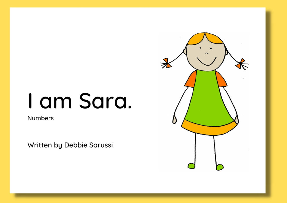 In English - Book Set 4: I am Sara (Numbers)