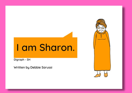 In English - Book Set 3: I am Sharon (Digraph SH)