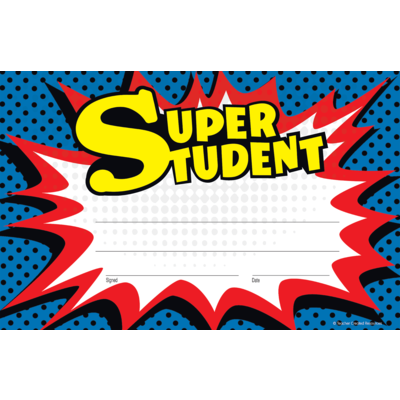Awards - Superhero Super Student