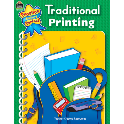 TCR Traditional Printing   (Penmanship)