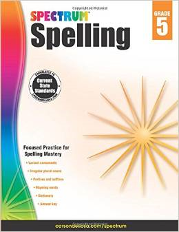 Spectrum Spelling Grade 5   (2015)