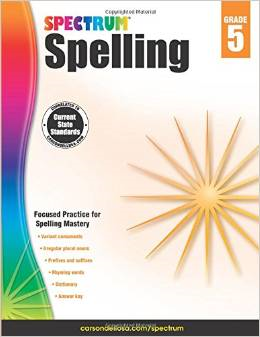 Spectrum Spelling Grade 5 2015