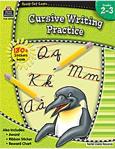 Ready-Set-Learn: Cursive Writing Practice Grade 2-3