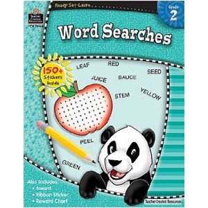 Ready-Set-Learn: Word Searches   Grade 2