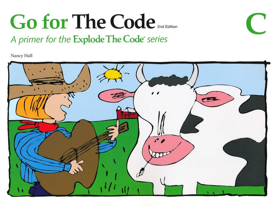 Explode the Code - Go for the Code     BOOK C      (Letter Recognition)     3-Part Series