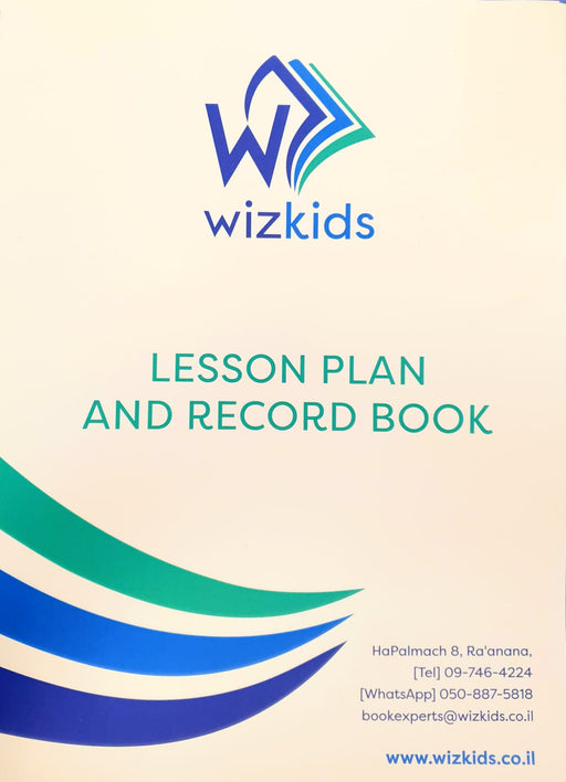 WIZ KIDS - Teacher Lesson Planner and Record Book