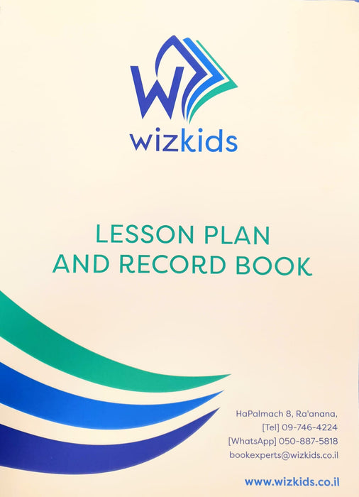 WIZ KIDS - Teacher Lesson Planner and Record Book