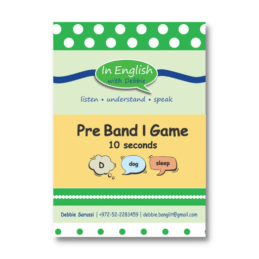 In English with Debbie -  Game: Pre Band I Vocabulary