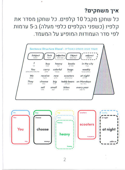 Monster Speak: Set a Sentence - Objects