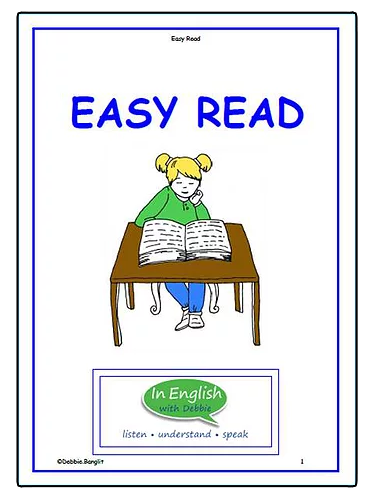 In English with Debbie - Easy Read